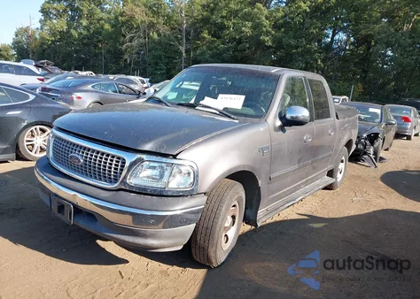 2002 Ford F-150 Lariat/Xlt из США, поврежденный, VIN 1FTRW07652KA89829